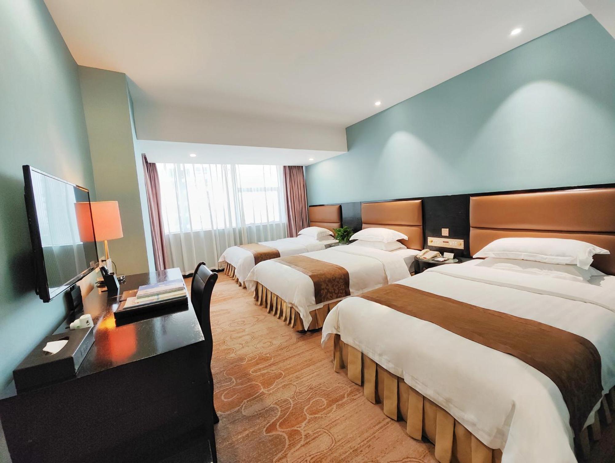 Skyline Plaza Hotel Kuangcsou Kültér fotó