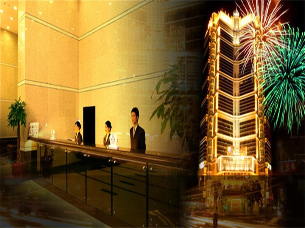 Skyline Plaza Hotel Kuangcsou Kültér fotó